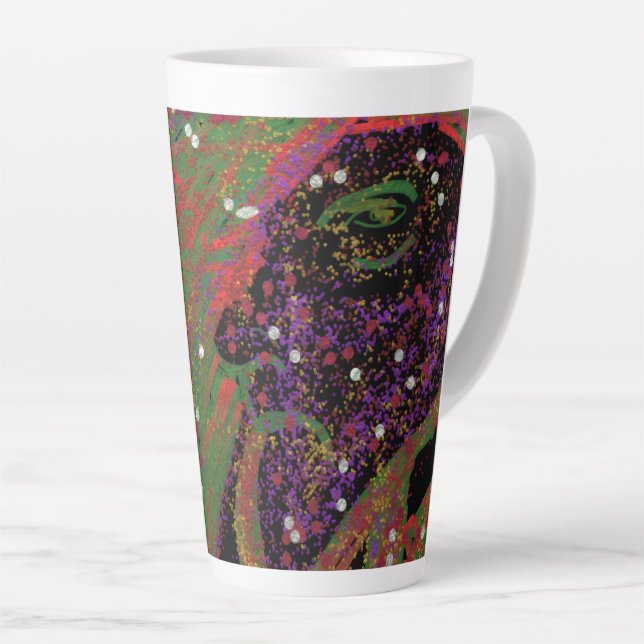 Plant Magician  Latte Mug (Right Angle)