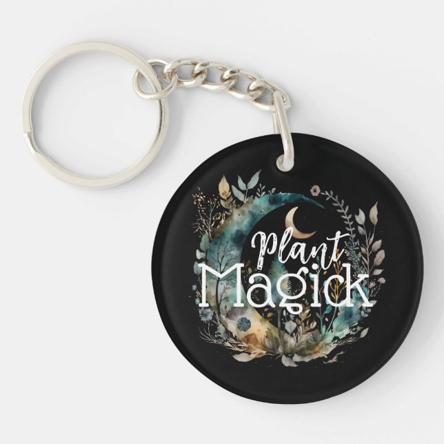 Plant Magick Key Ring (Front)