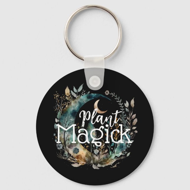 Plant Magick Key Ring (Front)