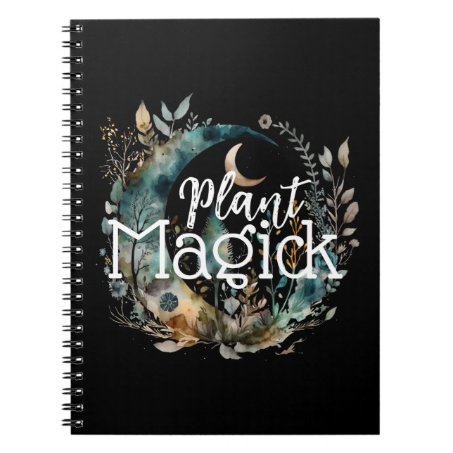 Plant Magick Notebook (Front)