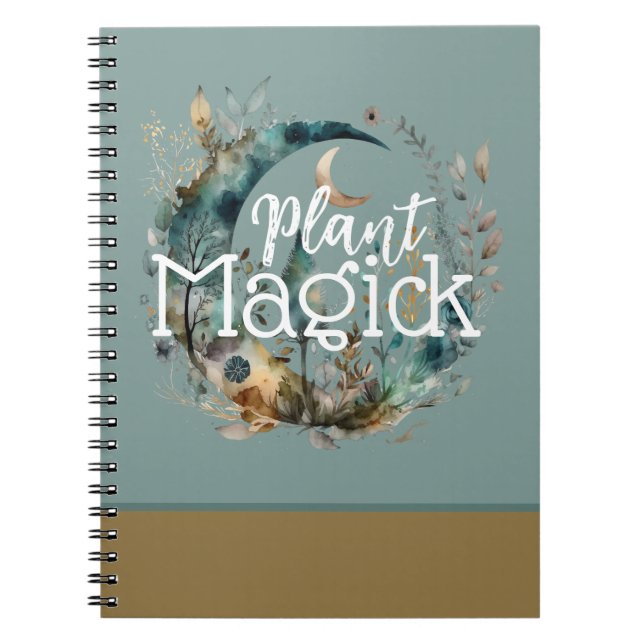 Plant Magick Notebook (Front)