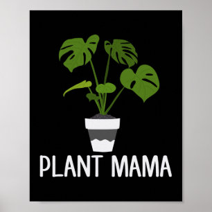 Plant Mama Cute Womens Plant Lover Poster