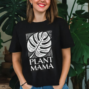 Plant Mama Monstera Leaf Nature Lover T-Shirt
