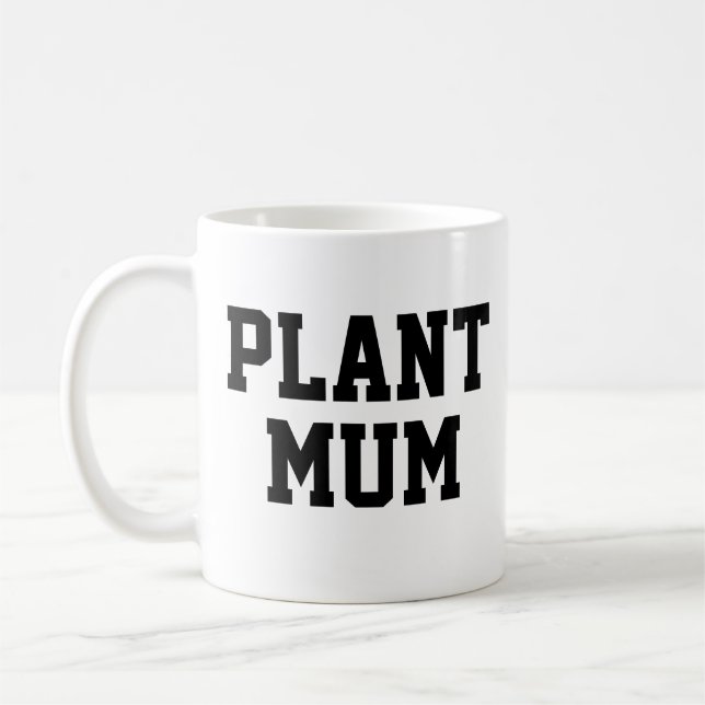 Plant mom coffee mug (Left)