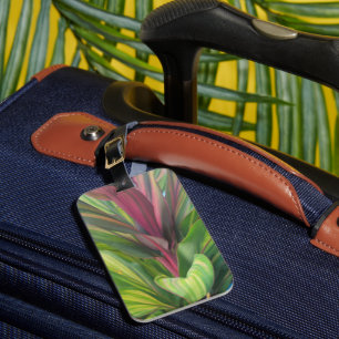 Plant More Luggage Tag