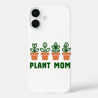 Plant Mum iPhone 16 Case