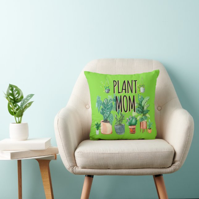 Plant Mum -Gardening, Planter Gift For Mum Cushion (Chair)