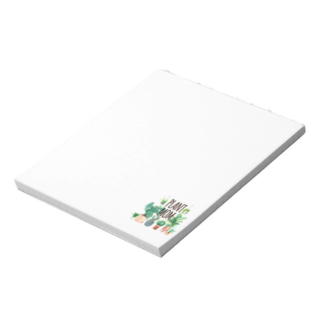 Plant Mum -Gardening, Planter Gift For Mum Notepad (Rotated)