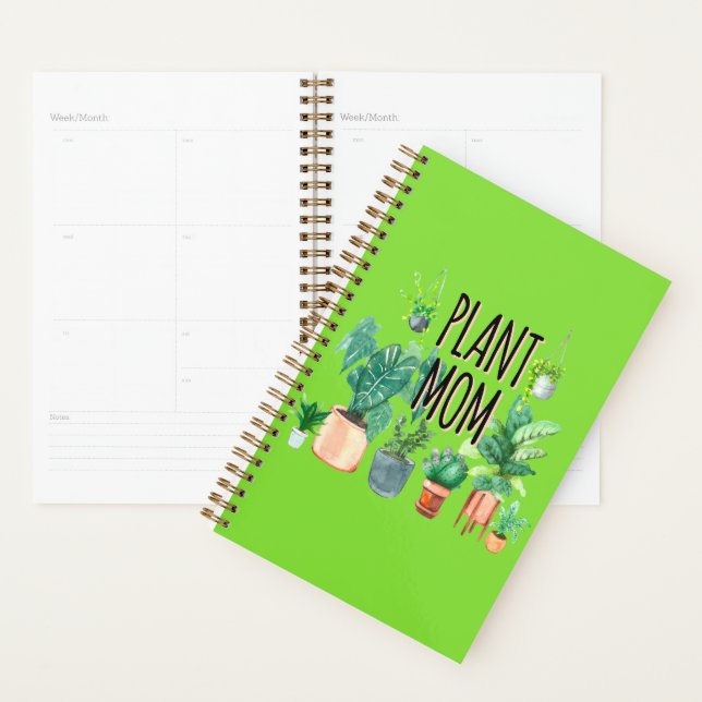 Plant Mum -Gardening, Planter Gift For Mum Planner (Display)