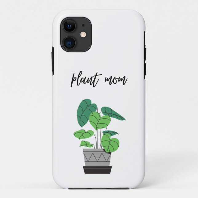 Plant Mum iPhone Case (Back)