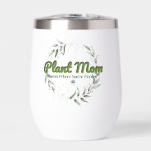 Plant Mum Minimal Botanical Tumbler