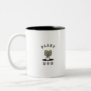 Plant Mum Two-Tone Coffee Mug