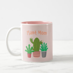Plant Mum Two-Tone Coffee Mug