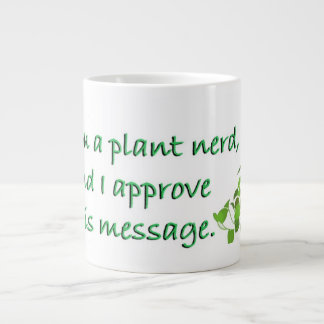 PLANT NERDS UNITE! LARGE COFFEE MUG