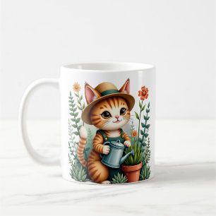 Plant Parent Cat Gardening Houseplant Lover Coffee Mug