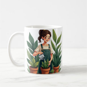 Plant Parent Gardening Houseplants Cosy Botanical Coffee Mug