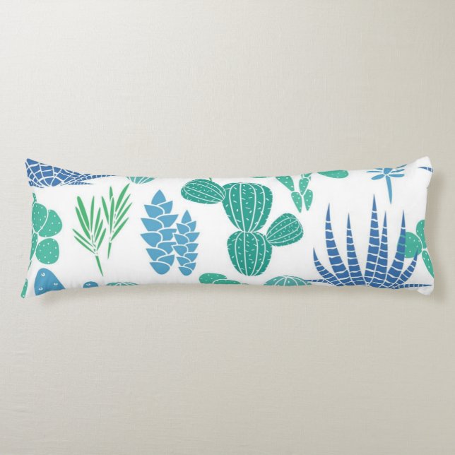 Plant pattern body cushion (Front)