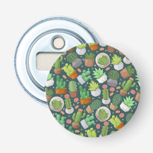 Plant pattern bottle opener