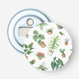Plant pattern bottle opener