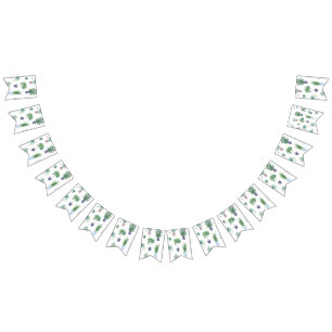 Plant pattern bunting