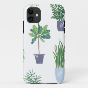 Plant pattern iPhone 11 case