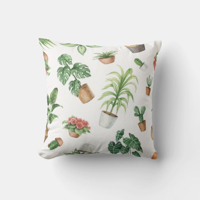 Plant pattern cushion (Front)