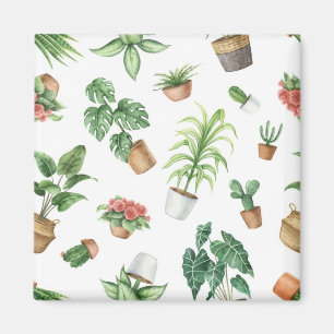 Plant pattern magnet
