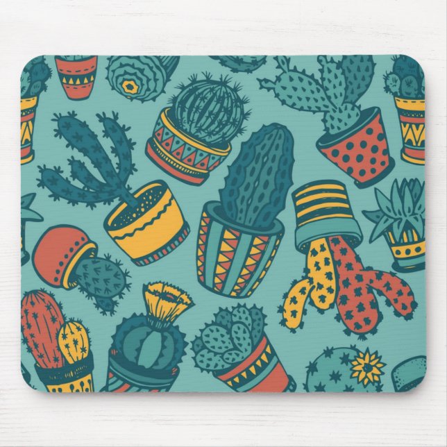 Plant pattern mouse pad (Front)