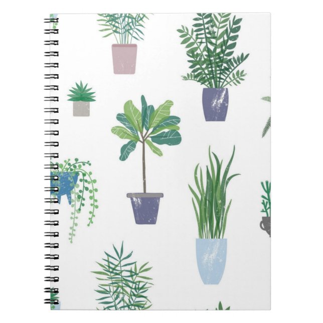 Plant pattern notebook (Front)