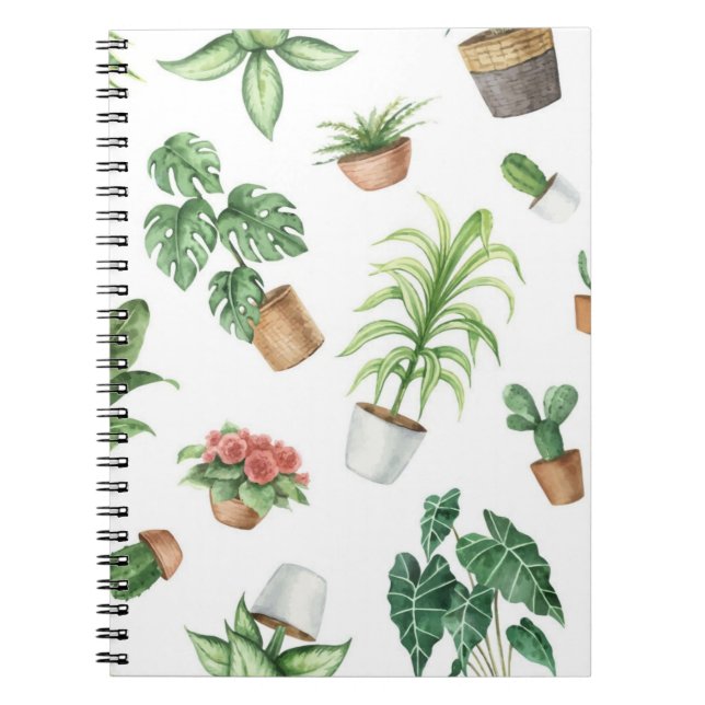 Plant pattern notebook (Front)