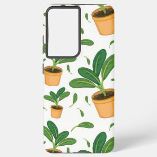 Plant pattern samsung galaxy case