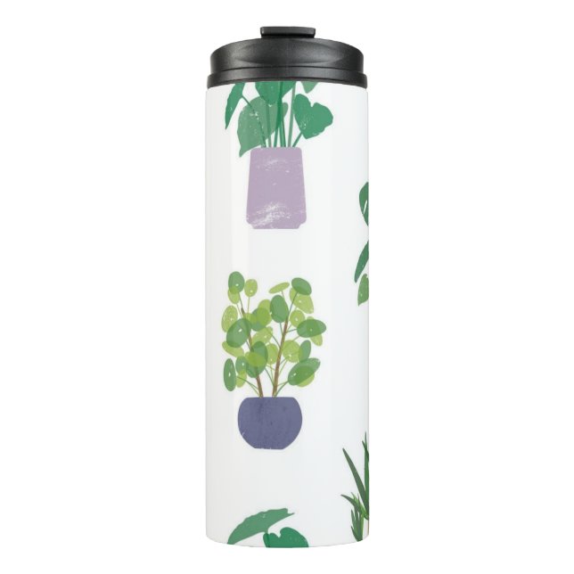 Plant pattern thermal tumbler (Front)