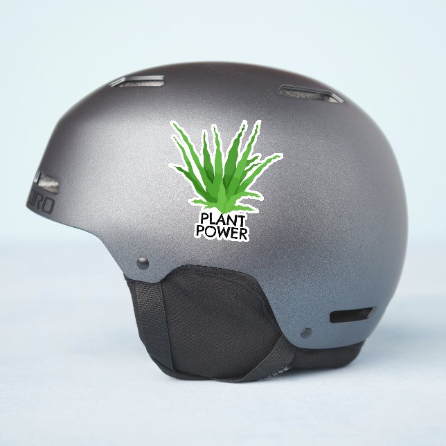 Plant Power Aloe Vera (Helmet Side)