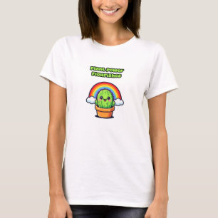 Plant Power Flourishes Botanical Nature Design T-Shirt