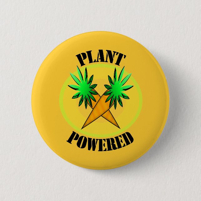 Plant Powered Buttons (Front)