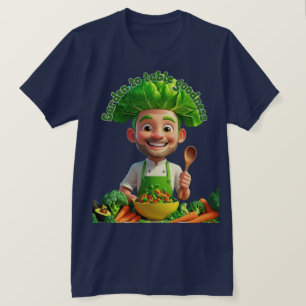 Plant-Powered Chef – Cooking with Kindness T-Shirt