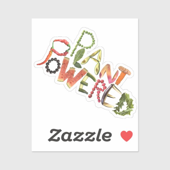 Plant Powered - Vegan Lifestyle - Healthy Eating  (Sheet)