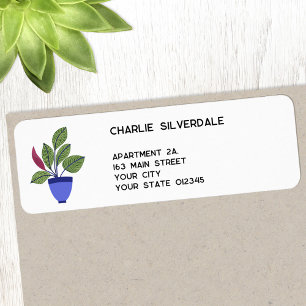 Plant Return Address Label