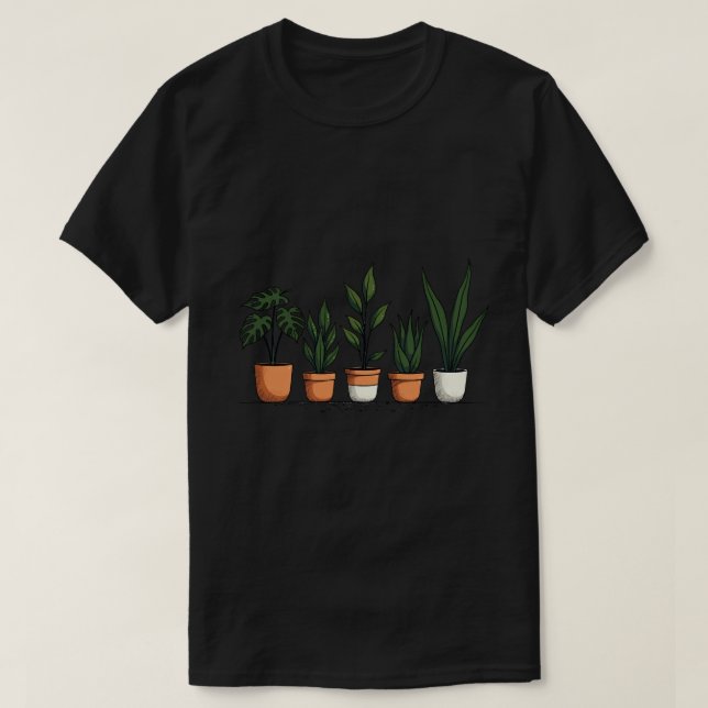 Plant Row T-Shirt (Design Front)