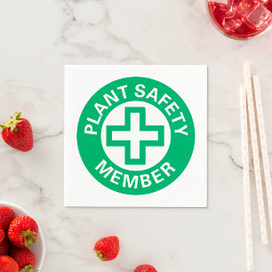 Plant Safety Member Paper Napkins