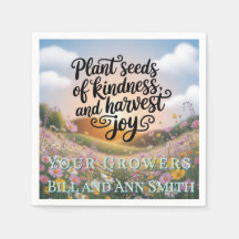 Plant Seeds of Kindness Customisable 
