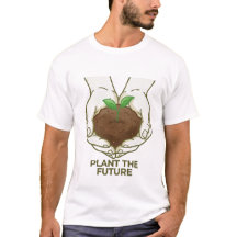 Plant The Future Minimalist Gardening Graphic