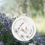 Plant the seed of knowledge Dandelion bunny rabbit Key Ring<br><div class="desc">Personalised Teacher Keyring – Dandelion Bunny Quote Gift Celebrate your teacher with this sweet keyring featuring the inspiring quote “Teachers plant the seeds of knowledge that last a lifetime.” The design includes a delicate dandelion graphic with a charming bunny illustration, plus space to personalise with your teacher’s name and a...</div>
