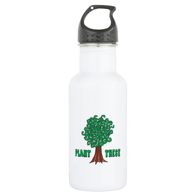 Plant Trees 532 Ml Water Bottle (Front)