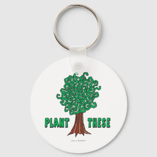 Plant Trees Key Ring