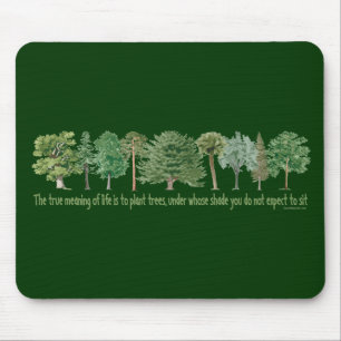 Plant Trees Mouse Pad