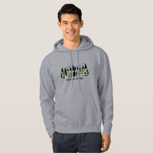 Plant Trees - Save our Planet, Cool- Grey T-Shirt Hoodie
