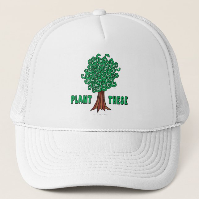 Plant Trees Trucker Hat (Front)