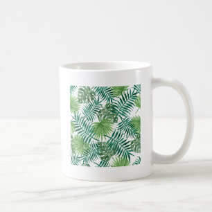 Plant Tropical Botanical Palm Leaf Coffee Mug