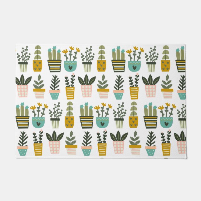 Plant Wall Art Doormat (Front)